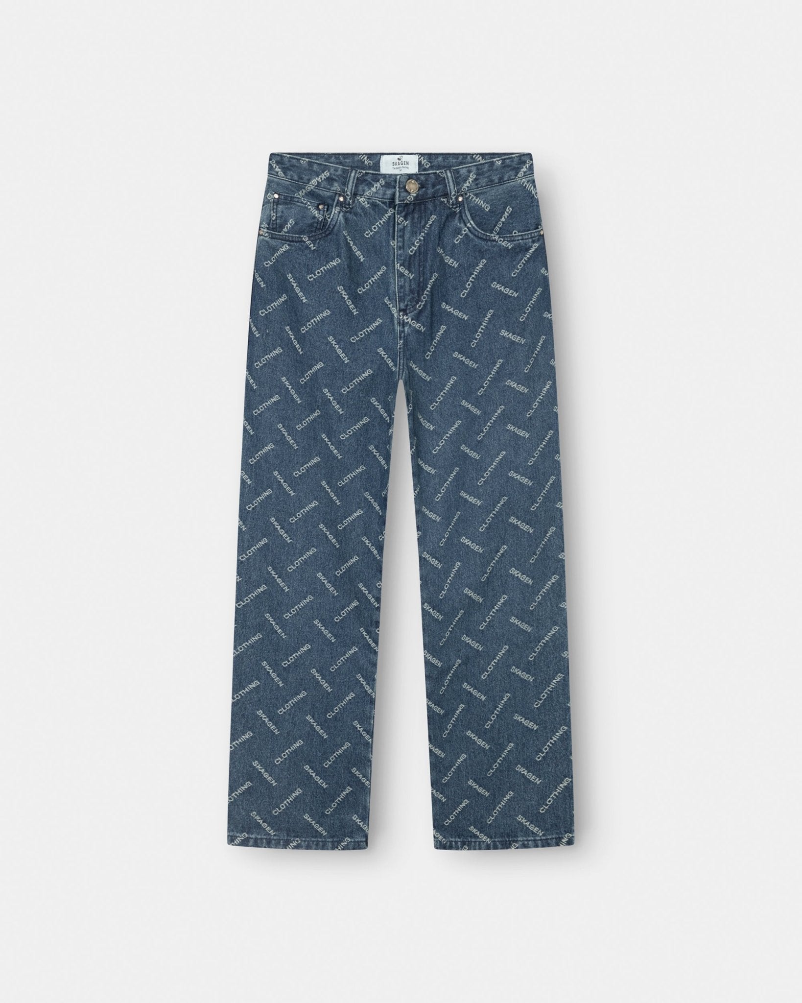 Monogram Denim Jeans Indigo | Skagen - clothing.dk